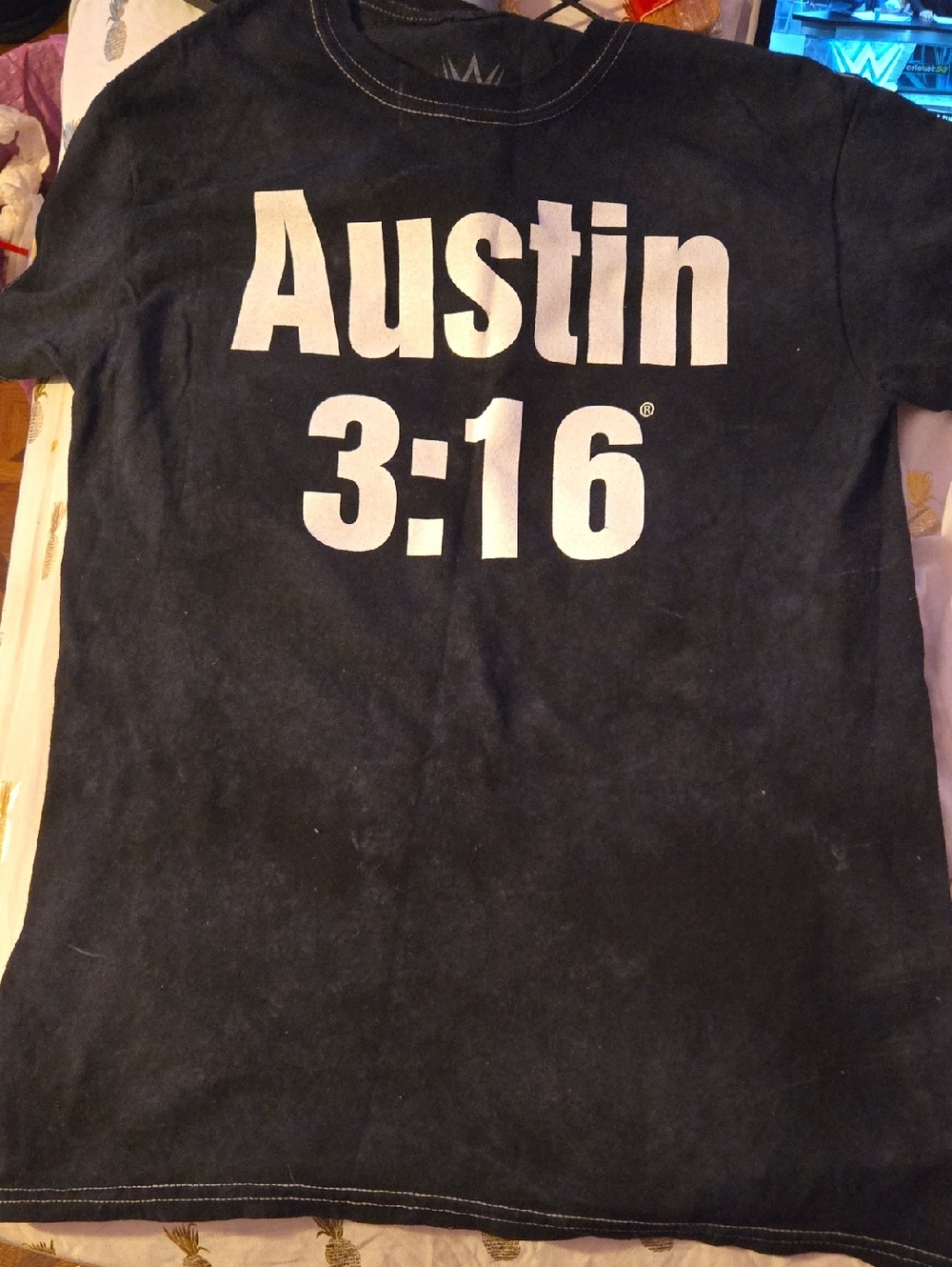 Black Womens Austin 3:16 Graphic Tee